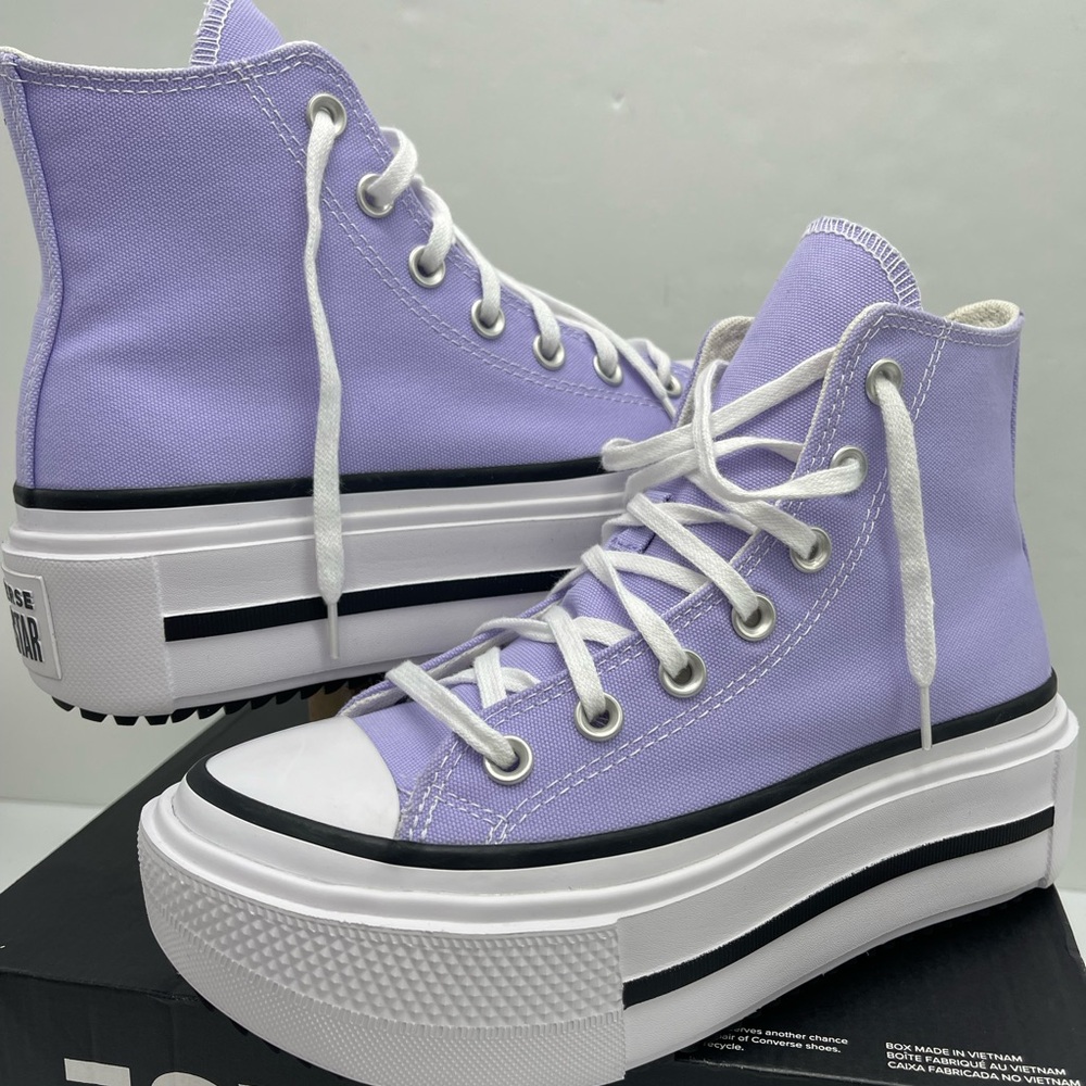 Converse WMNS Platform Sneakers High-Tops
CTAS LIFT DOUBLE STACK HI VIOLET HEAT/ - Picture 7 of 16